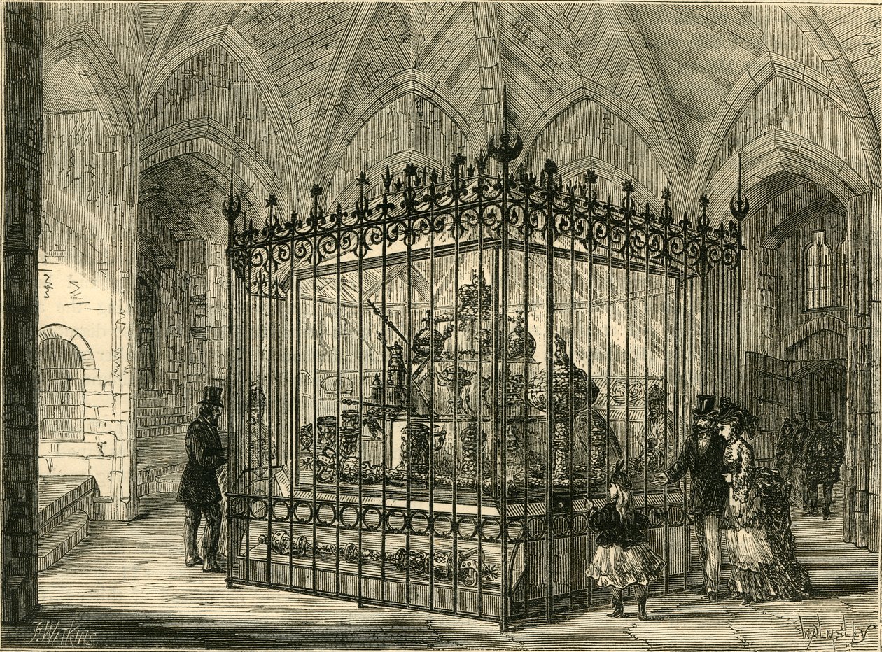 Juvelrommet ved tårnet, c1872. av Unbekannt