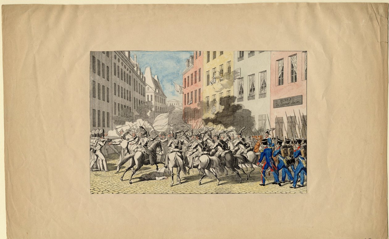 Julirevolusjonen i 1830, 1830 av Unbekannt