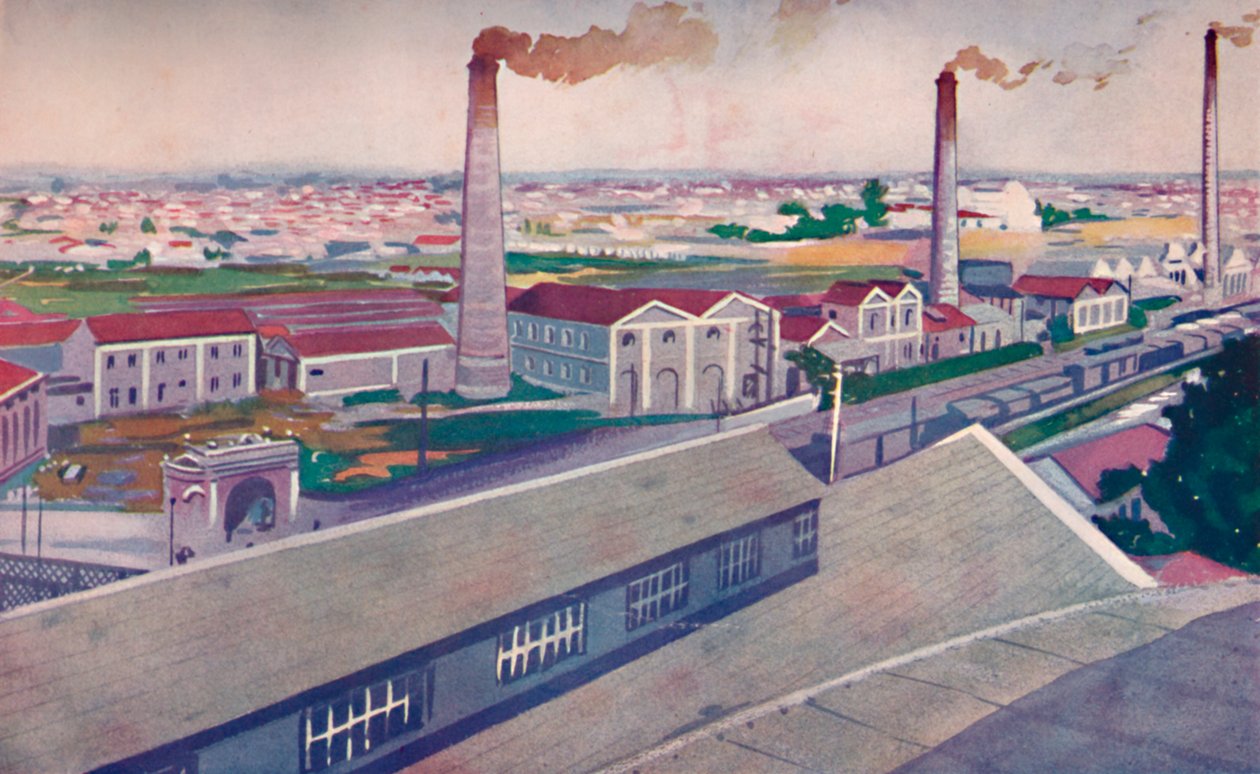 Jute Mills of the Cia. National Jute Fabrics, 1914 av Unbekannt