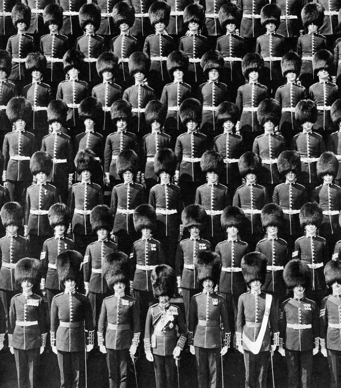 Kongen og vaktene hans, 1935 av Unbekannt