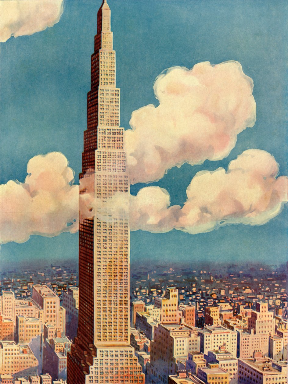 The King of Skyskrapere - Larkin Tower, c1930. av Unbekannt