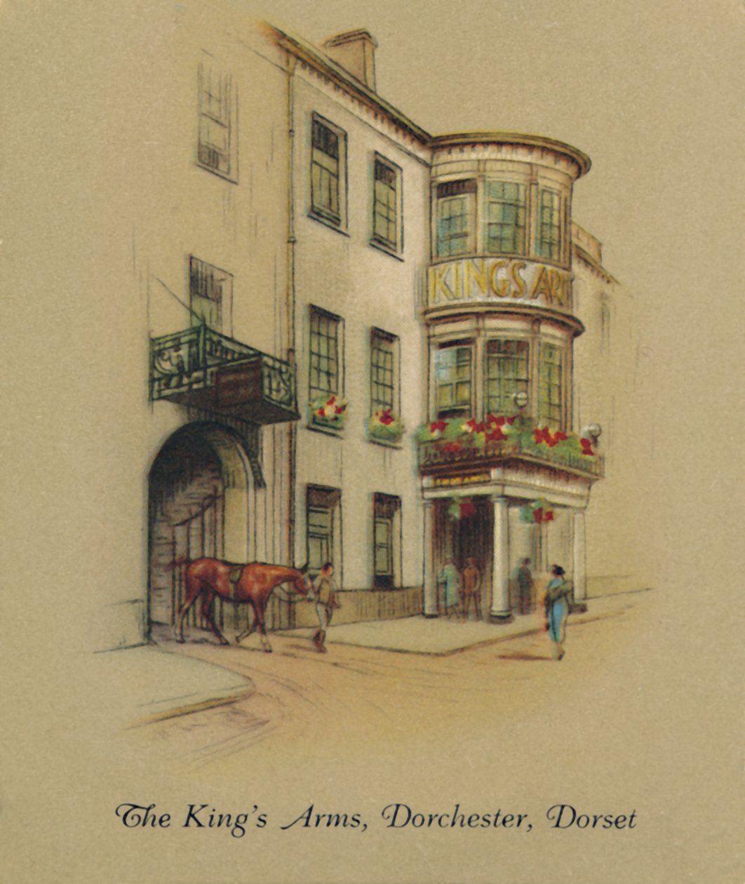 The Kings Arms, Dorchester, Dorset, 1939 av Unbekannt