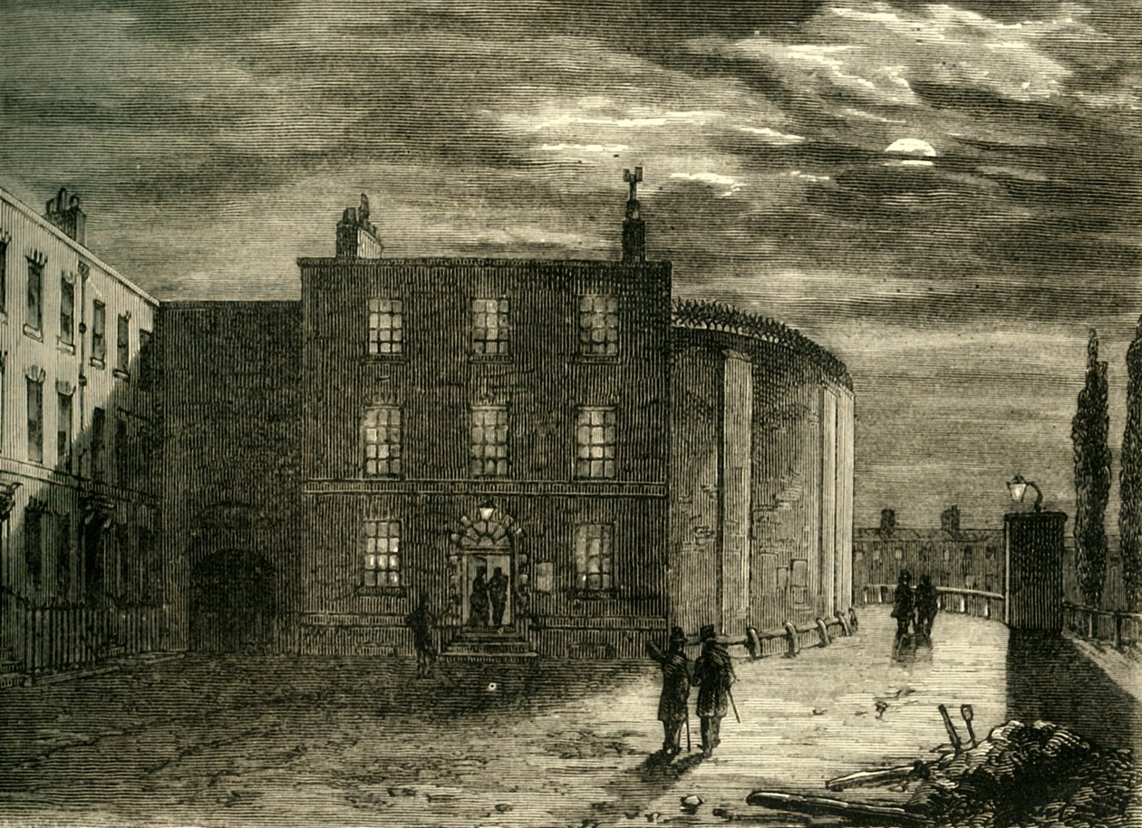 The Kings Bench, Southwark, i 1830, c1878. av Unbekannt