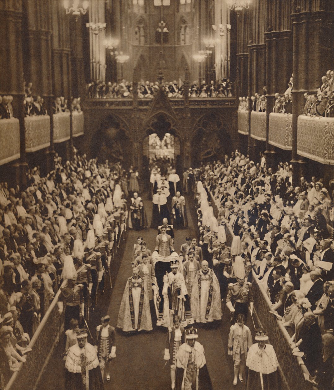 Kongens prosesjon, 12. mai 1937 av Unbekannt