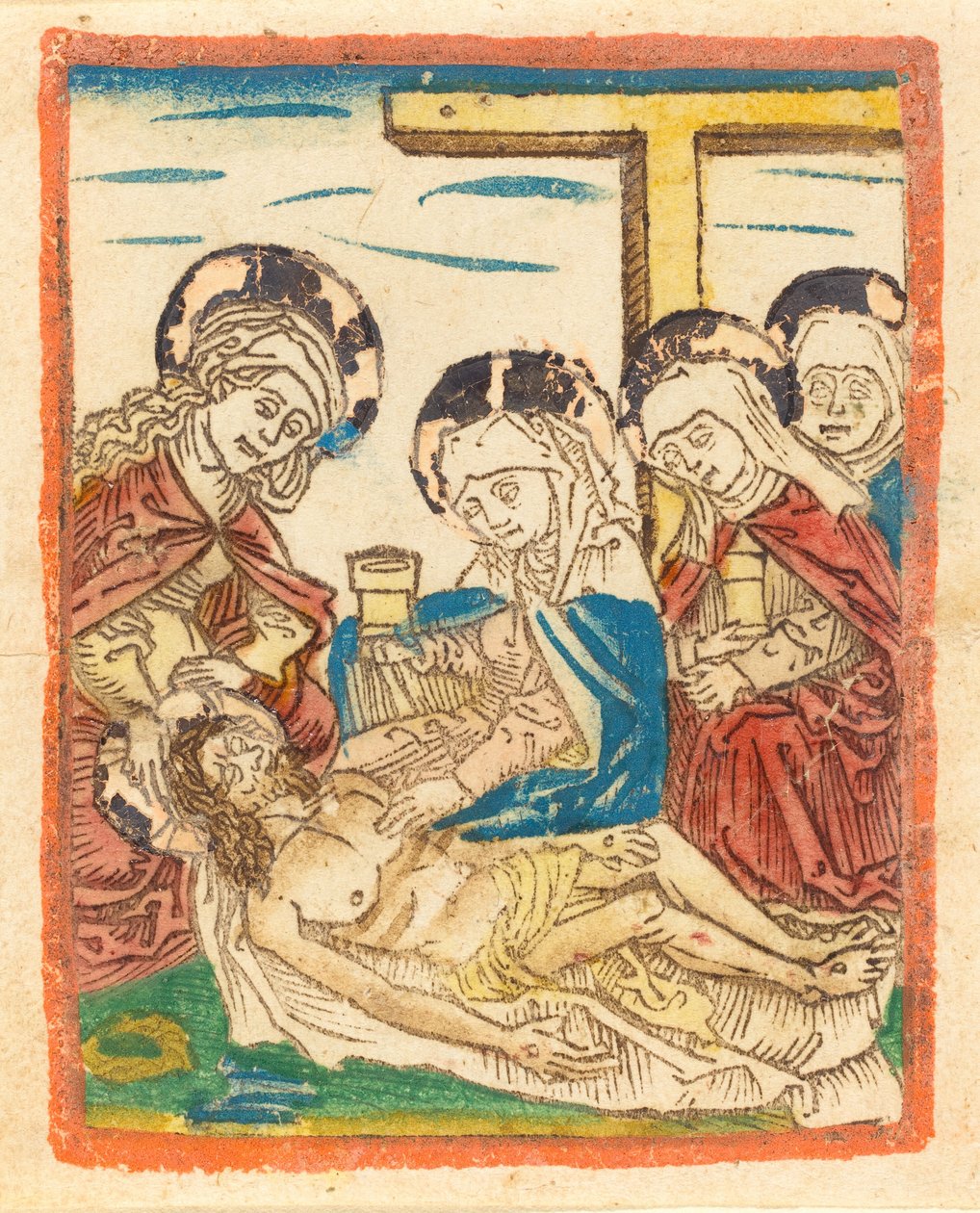 Klagesangen, ca. 14801490. av Unbekannt