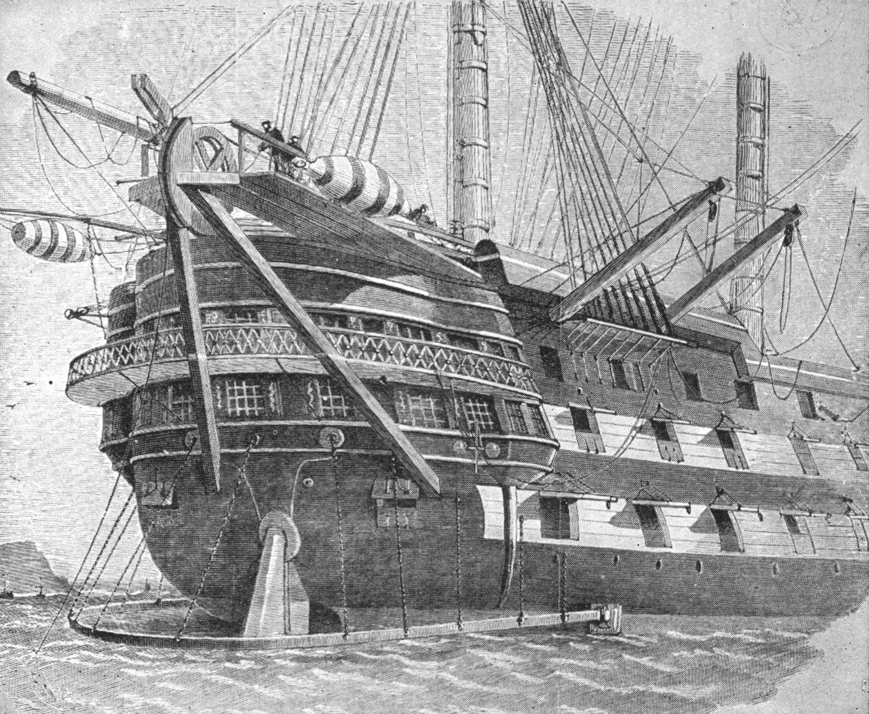 The Laying of the Atlantic Cable, 1857: H.M.S. Agamemnon..., 1901. av Unbekannt