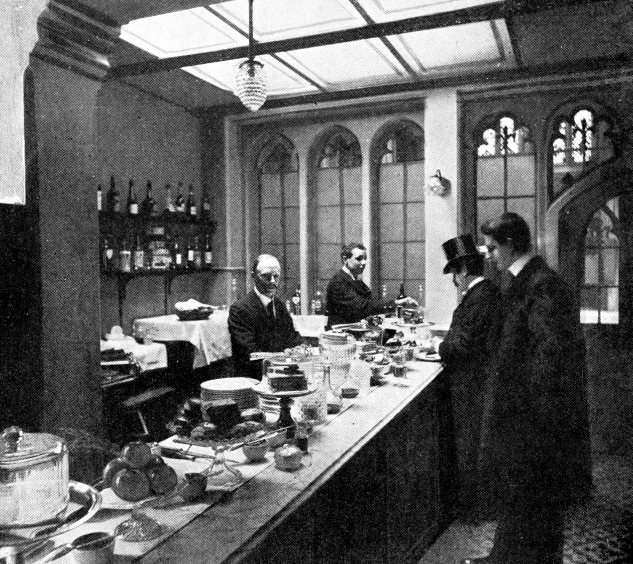 Lobbybaren, House of Commons, Westminster, London, c1905 av Unbekannt