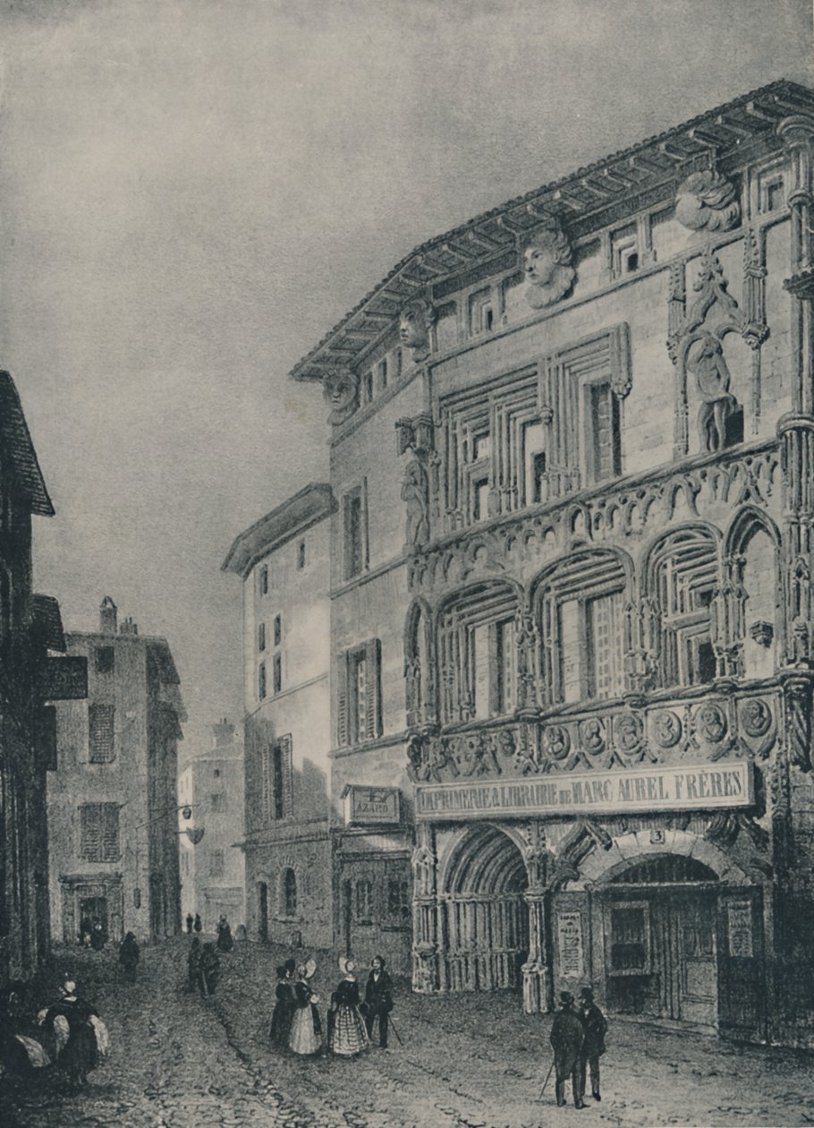 Overnatting av Bonaparte i Valence, 1896 av Unbekannt