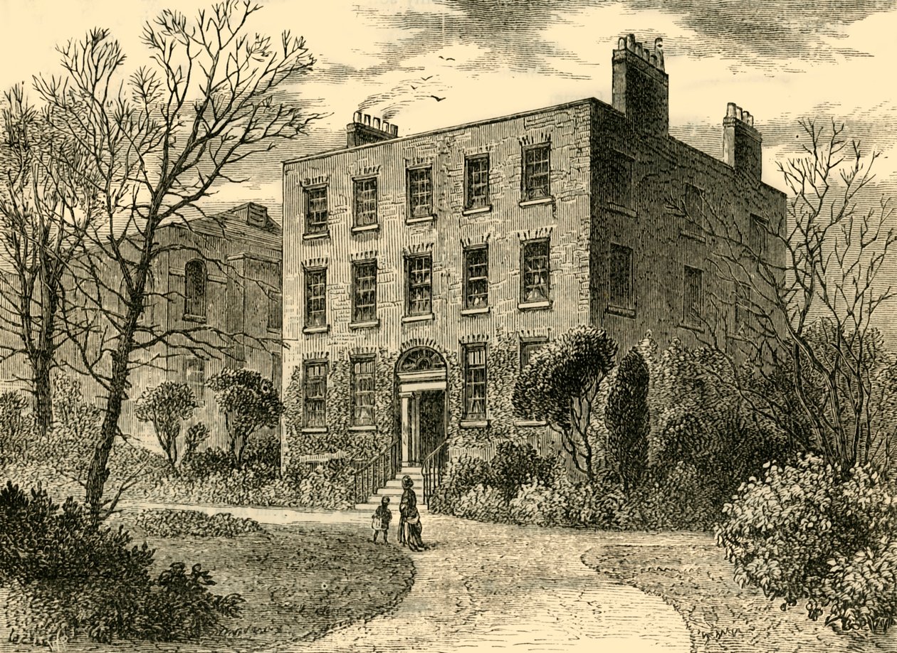 The Manor-House, Dalston, C1876. av Unbekannt