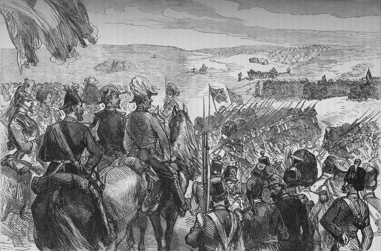 The March Past, c1880 av Unbekannt