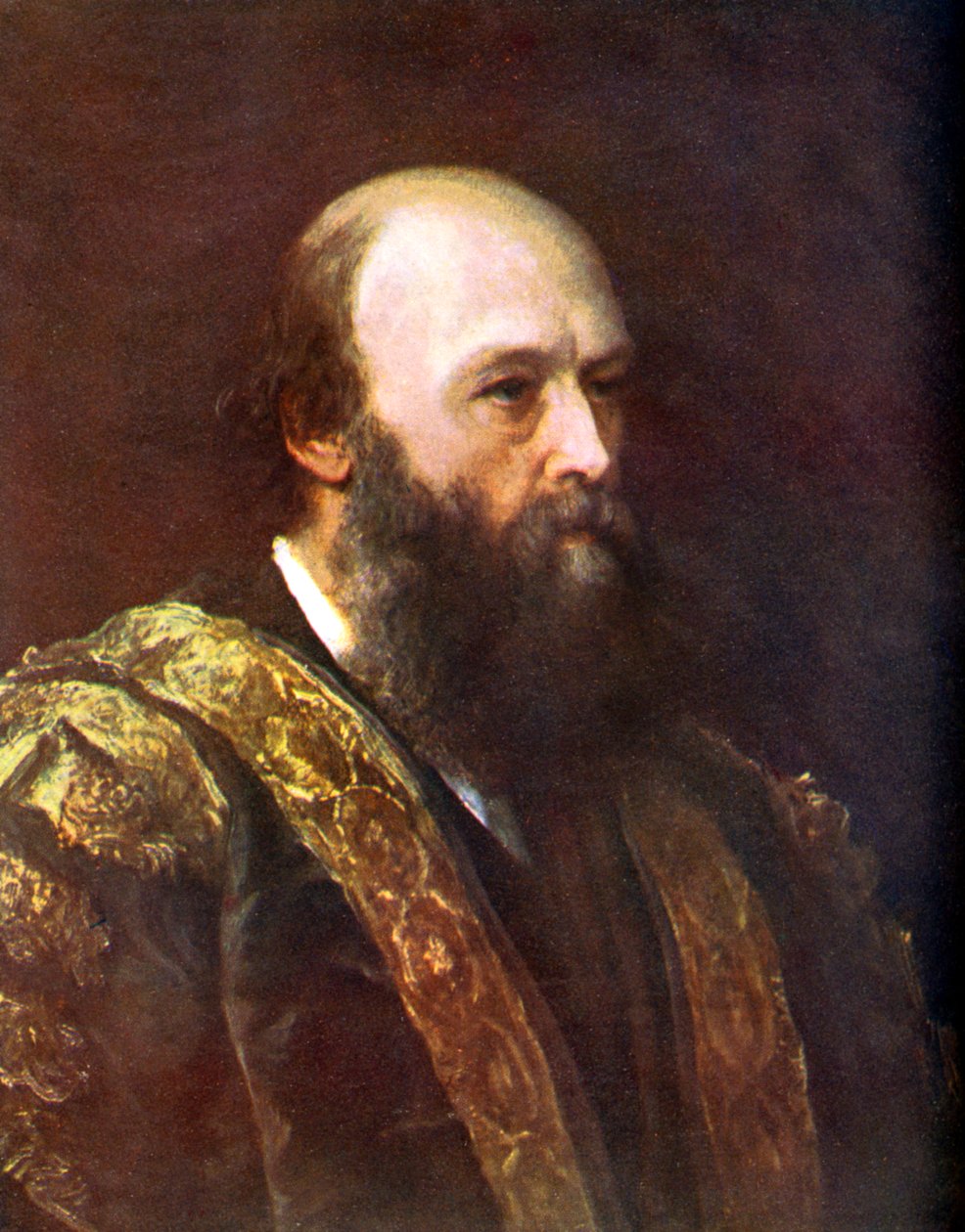 The Marquess of Salisbury , britisk statsminister, c1885-1903 c1905 av Unbekannt