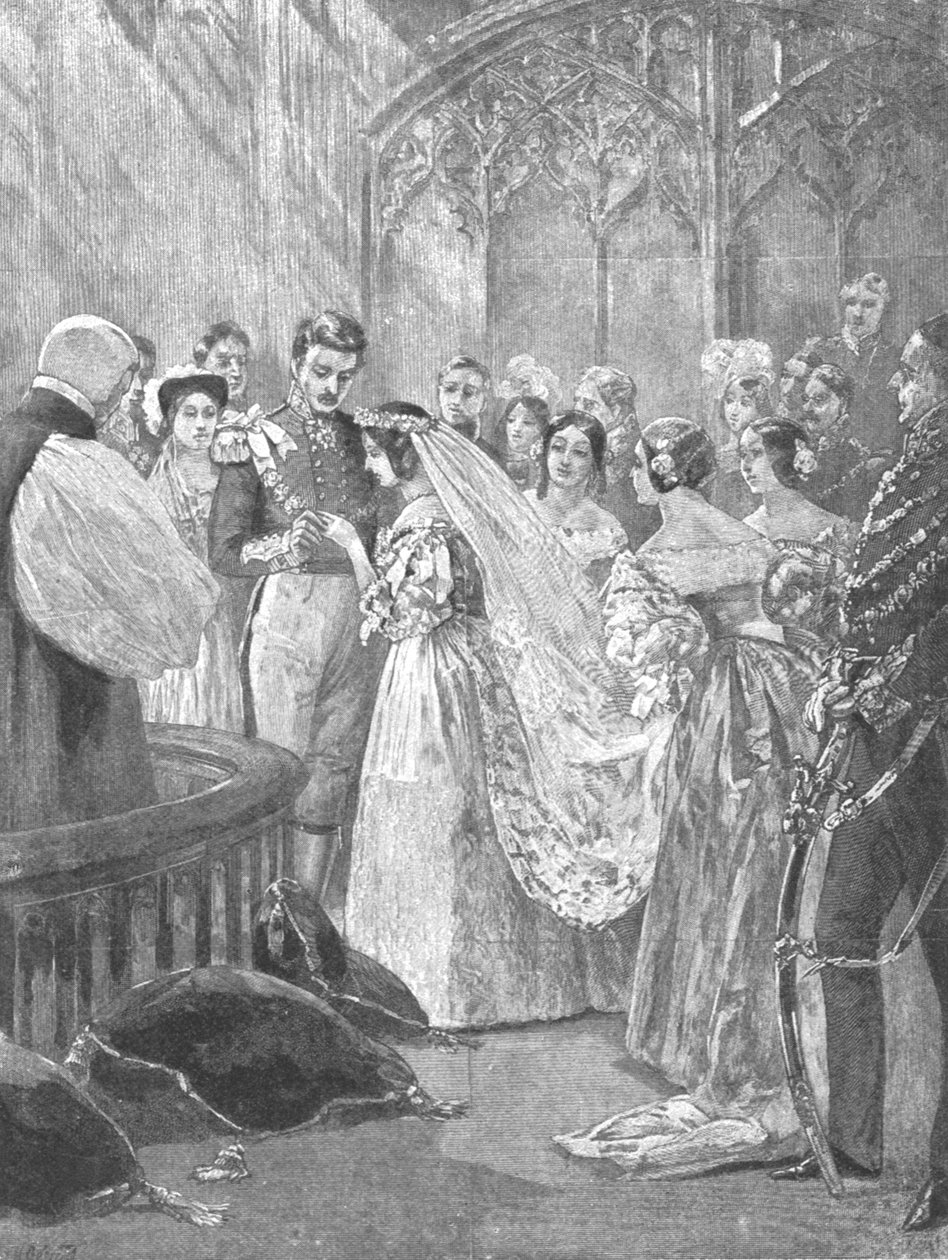 Ekteskapet til dronning Victoria og prins Albert ved St. James