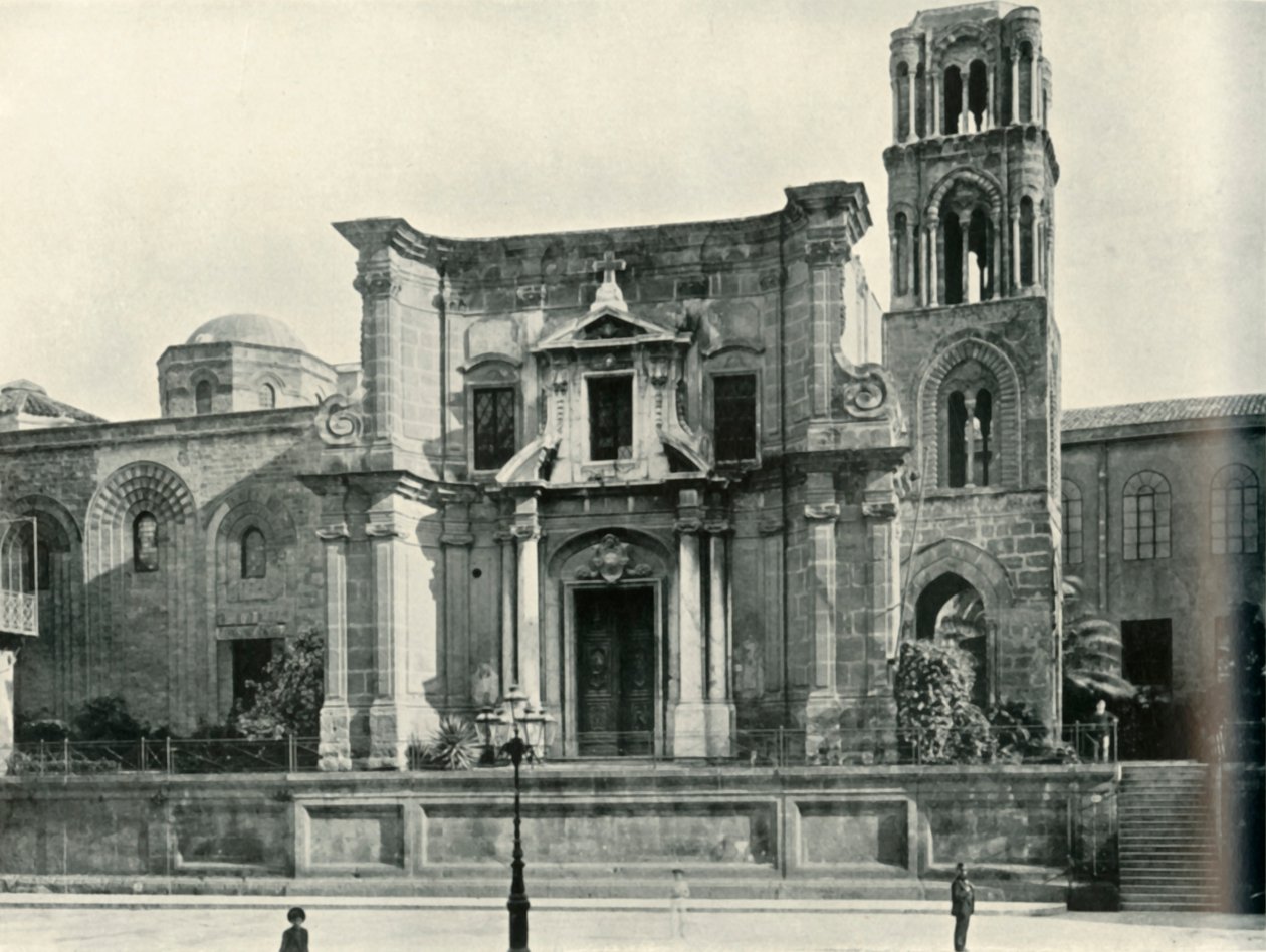 The Martorana, Santa Maria Dell Ammiraglio, Palermo, 1906. av Unbekannt