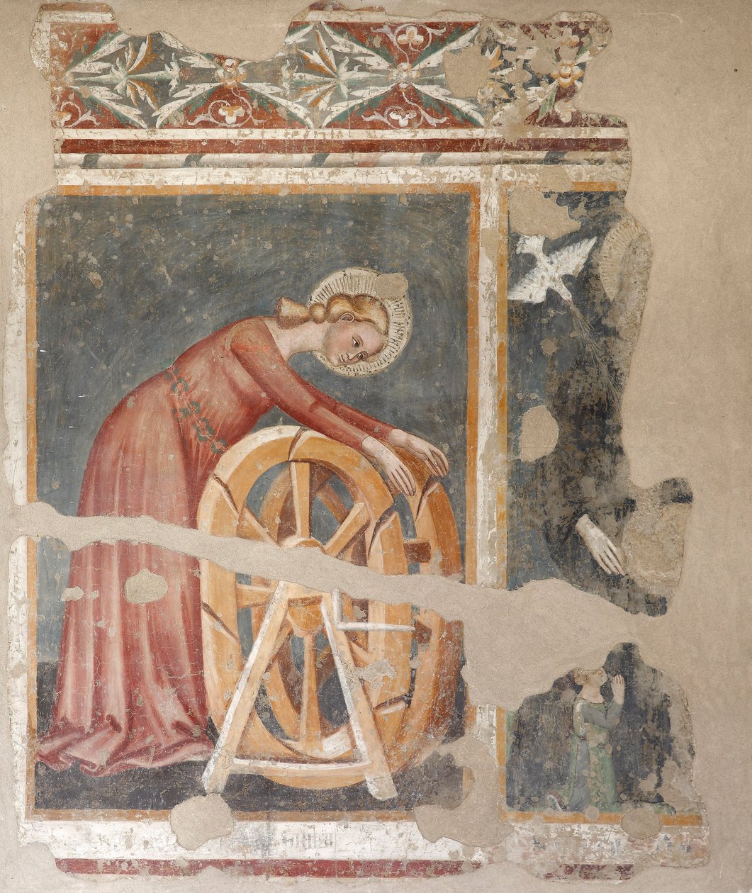 Martyrdommen til Saint Catherine, 1300-tallet. av Unbekannt