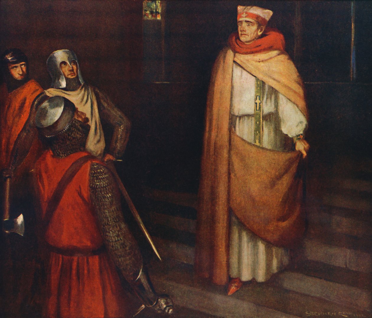 The Martyrdom of Saint Thomas, 1912 av Unbekannt