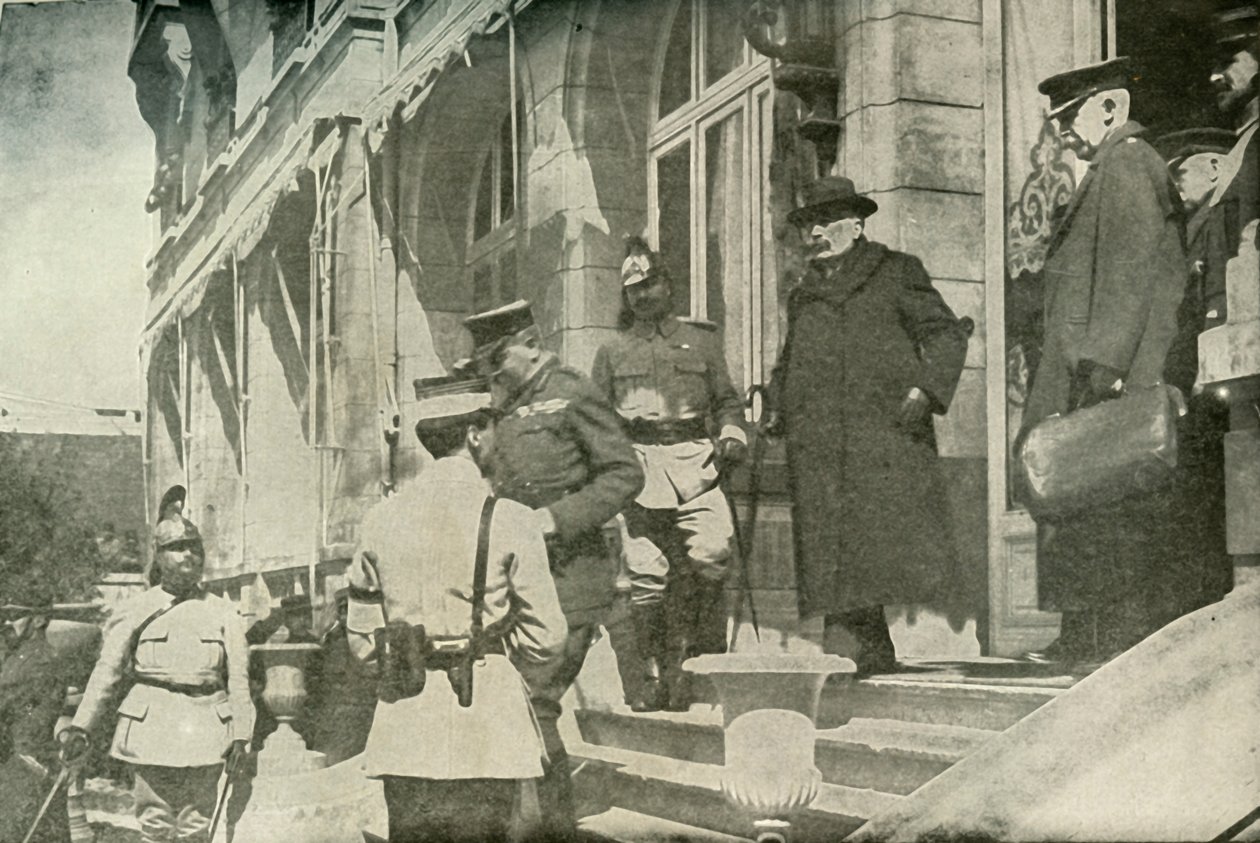 Møtet mellom de britiske og franske krigsministrene, 1915, 1919. av Unbekannt