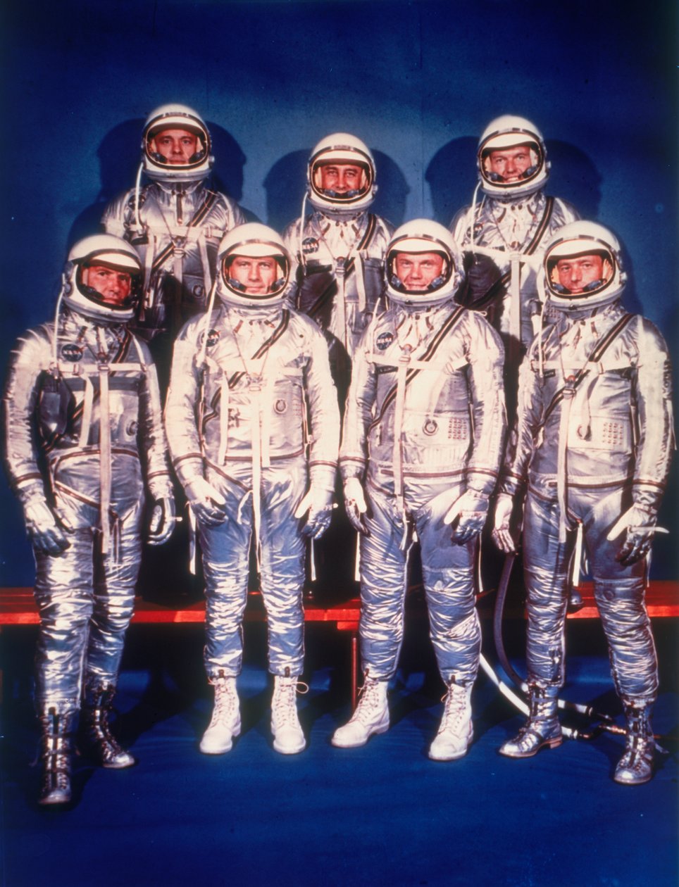 Mercury Seven-astronautene, 1959 av Unbekannt