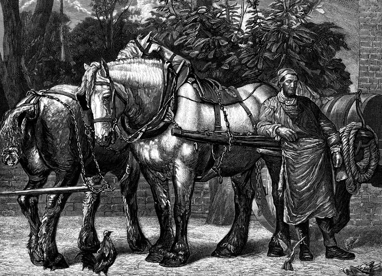 Middagshvilen, c1863 1882 av Unbekannt