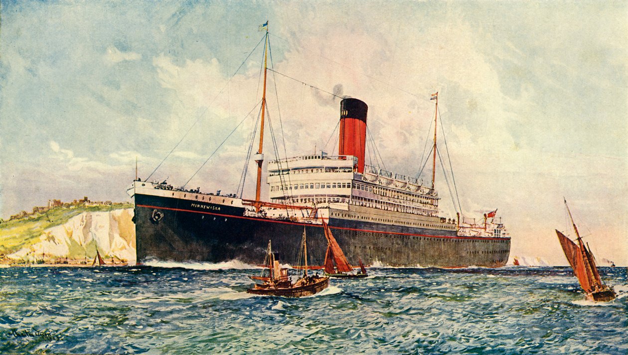 Minnewaska Atlantic Transport Line, 21 998 tonn, c1930. av Unbekannt
