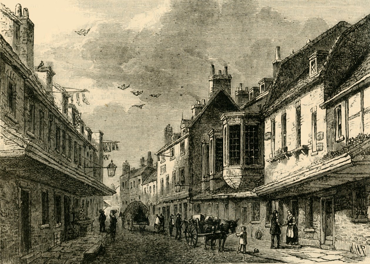 The Mint, Southwark, i 1825, c1878. av Unbekannt
