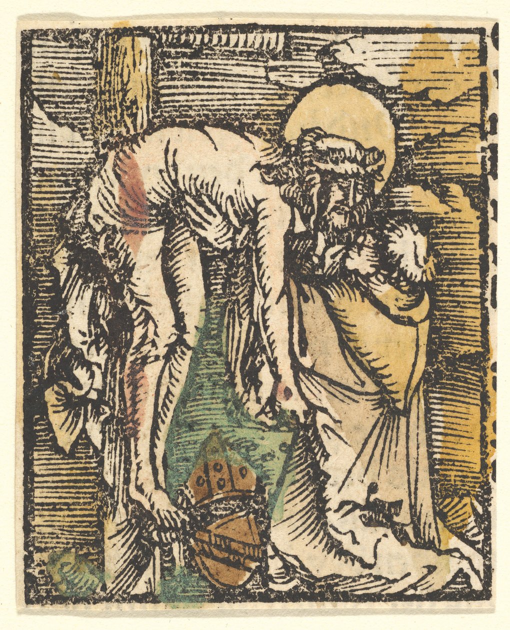 The Miracle of St. Bernard kopi, etter 1512. av Unbekannt