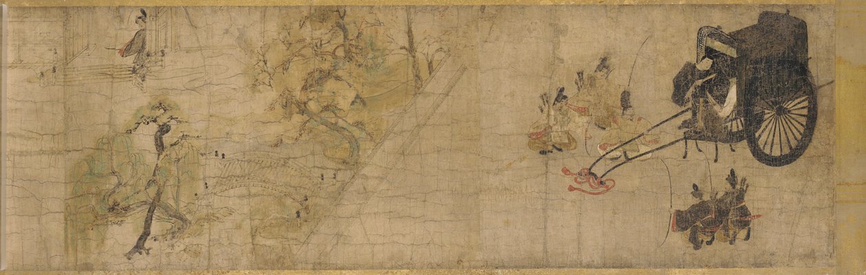 De mirakuløse intervensjonene til Jizo Bosatsu, Kamakura-perioden, 1200-tallet. av Unbekannt