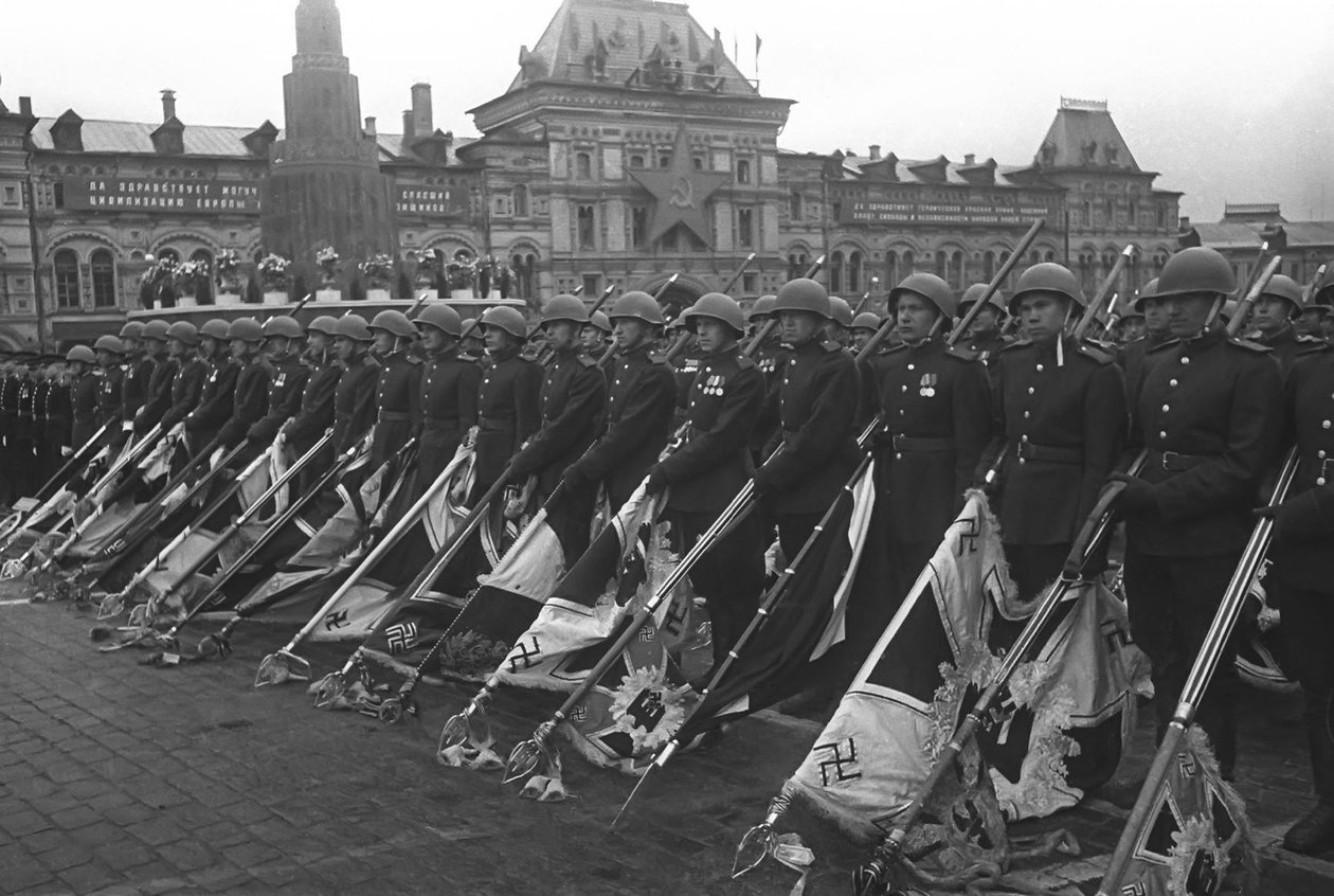 Moscow Victory Parade, 24. juni 1945 av Unbekannt