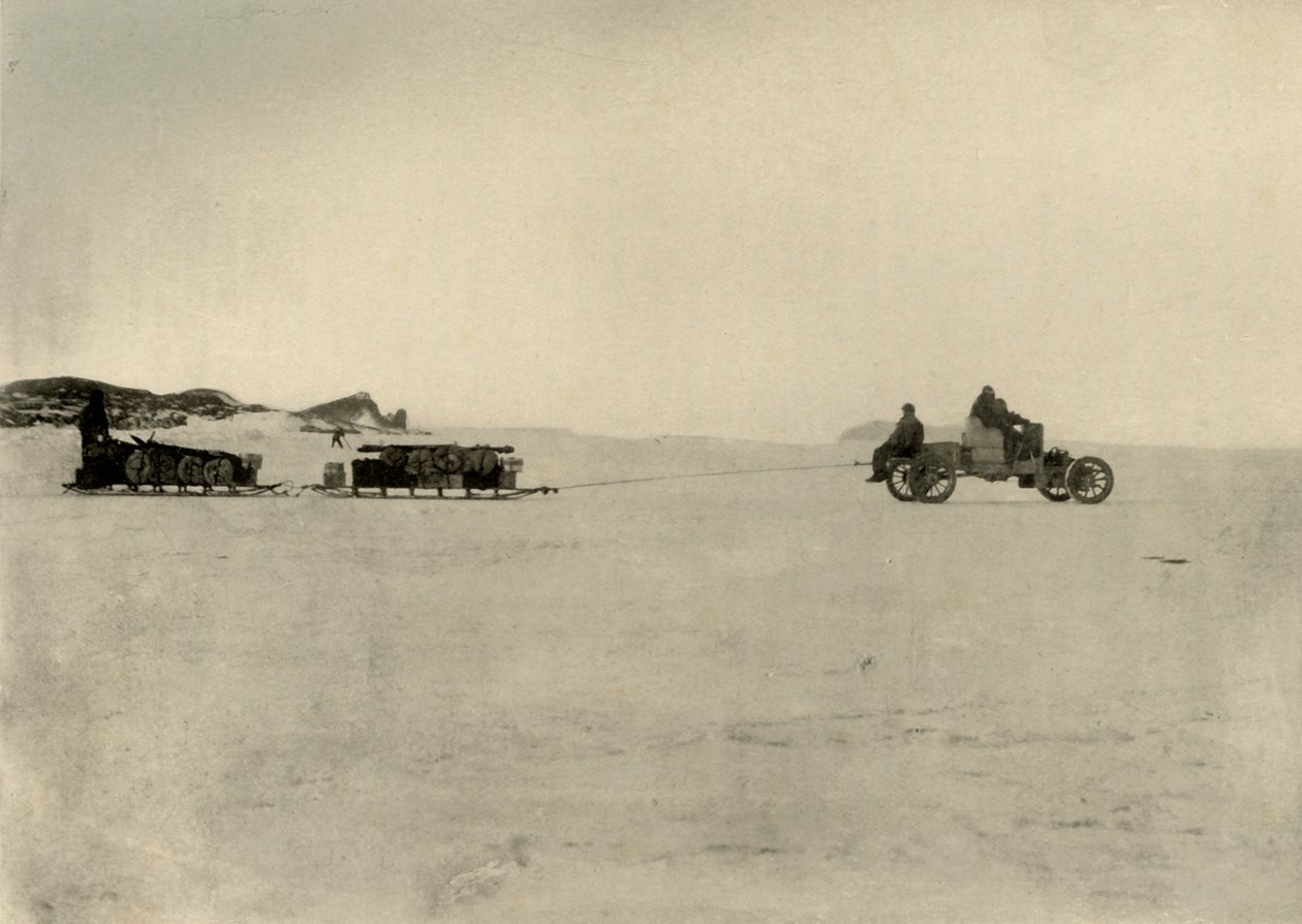 The Motor Hauling Stores for a Depot, 1909 av Unbekannt