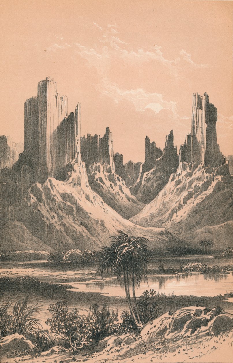 Hombori-fjellene, ca 1900 av Unbekannt