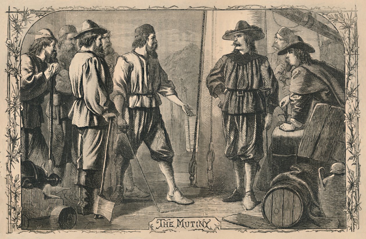 Mytteriet, ca 1870 av Unbekannt