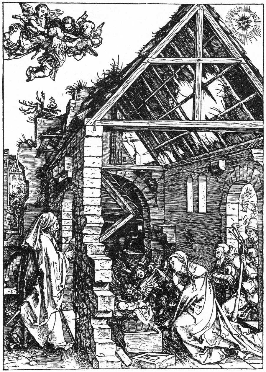 The Nativity, c1503 1964 av Unbekannt