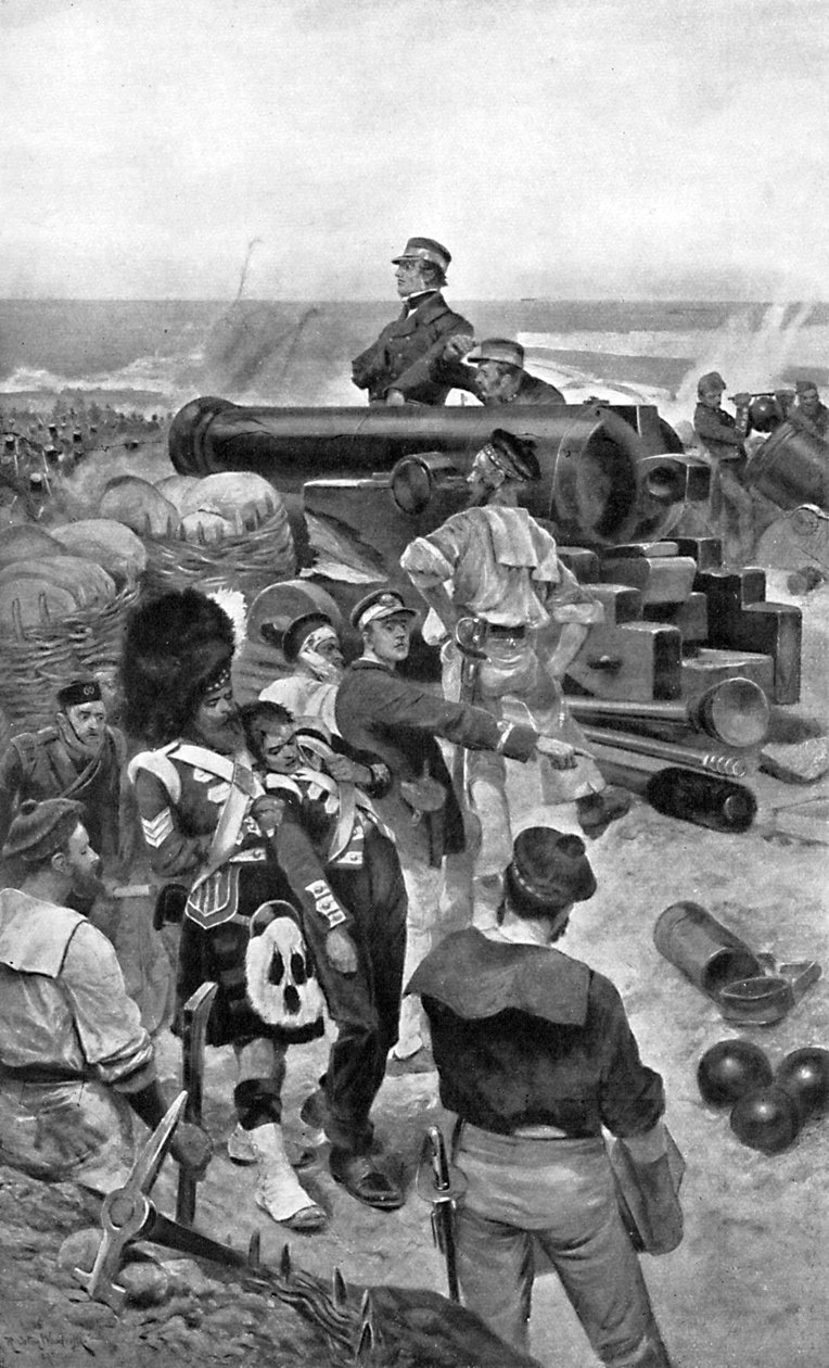 Sjøforsvarsbrigaden i Sevastopol, 1850-tallet av Unbekannt