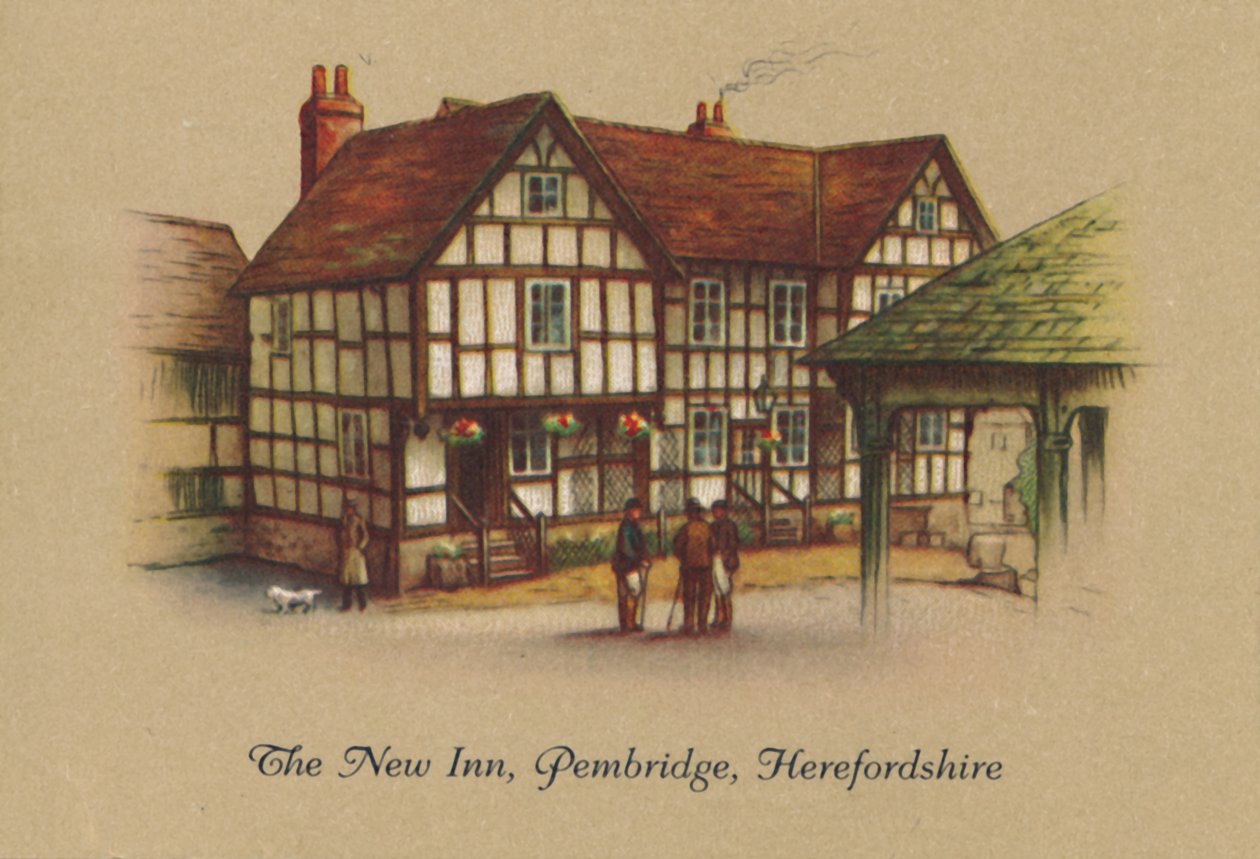 The New Inn, Penbridge, Herefordshire, 1939 av Unbekannt