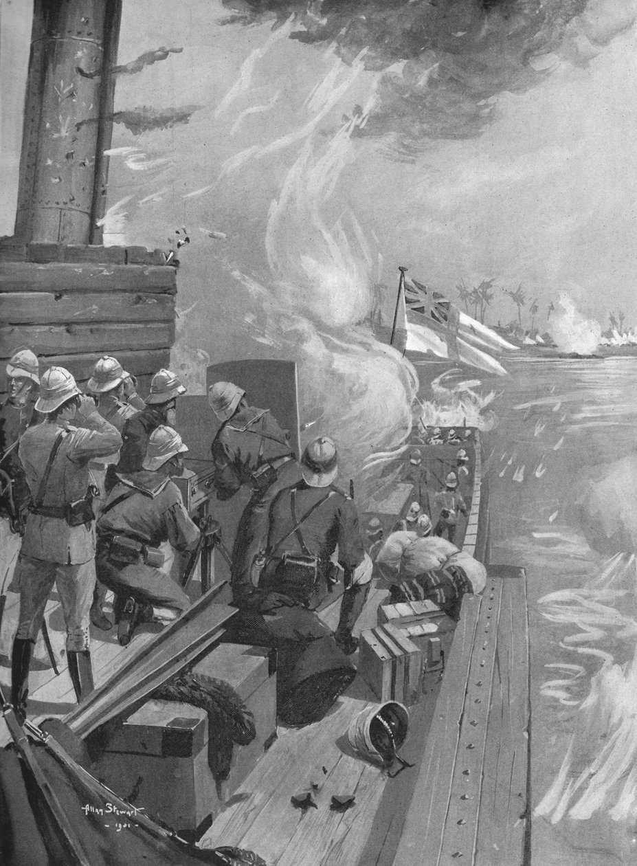 Nilekspedisjonen, 1884-85: Sjøforsvarsbrigaden ... reddet Sir Charles Wilson, 1885, 1901. av Unbekannt