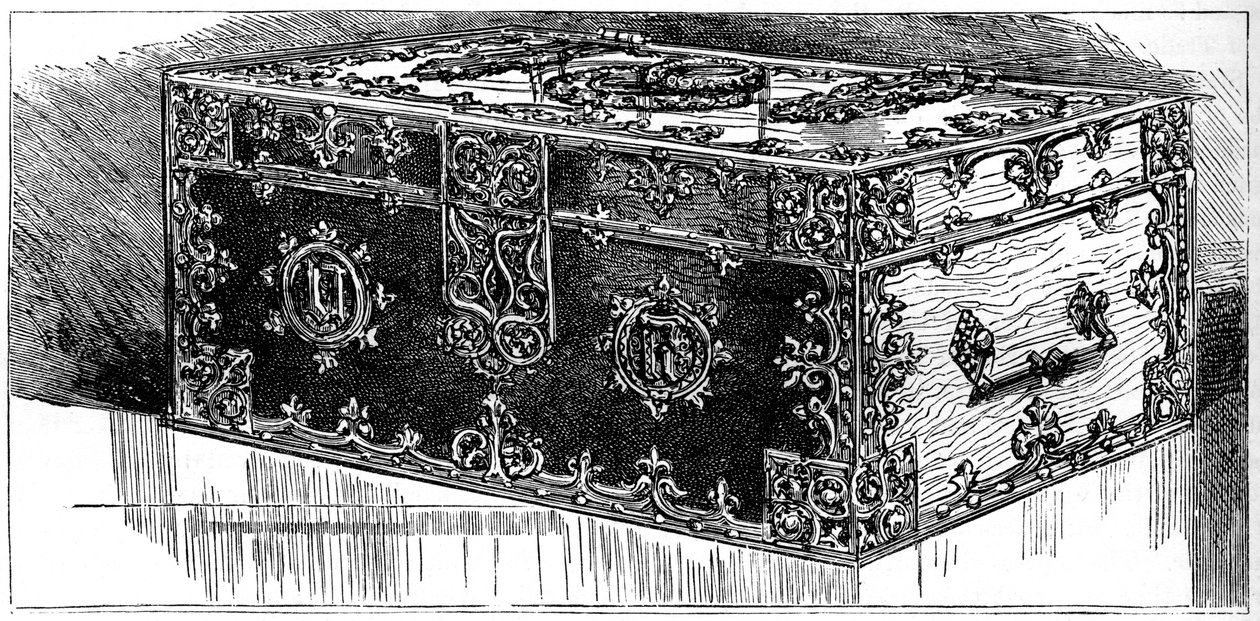 The Oath Box, House of Commons, Westminster, London, 1800-tallet av Unbekannt