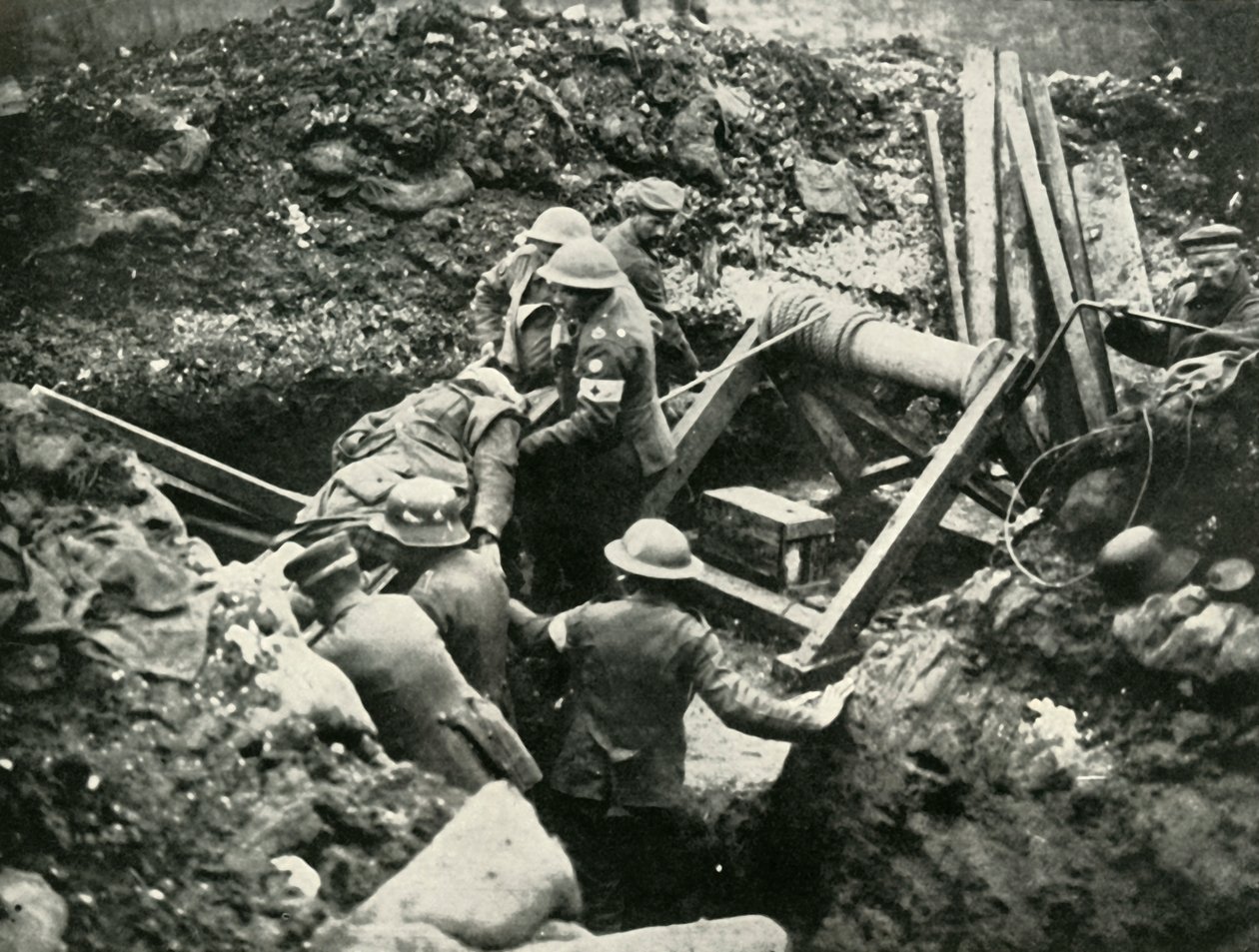 Offensiven på Cambrai Front: A Curious Incident of the Battle, 1919. av Unbekannt