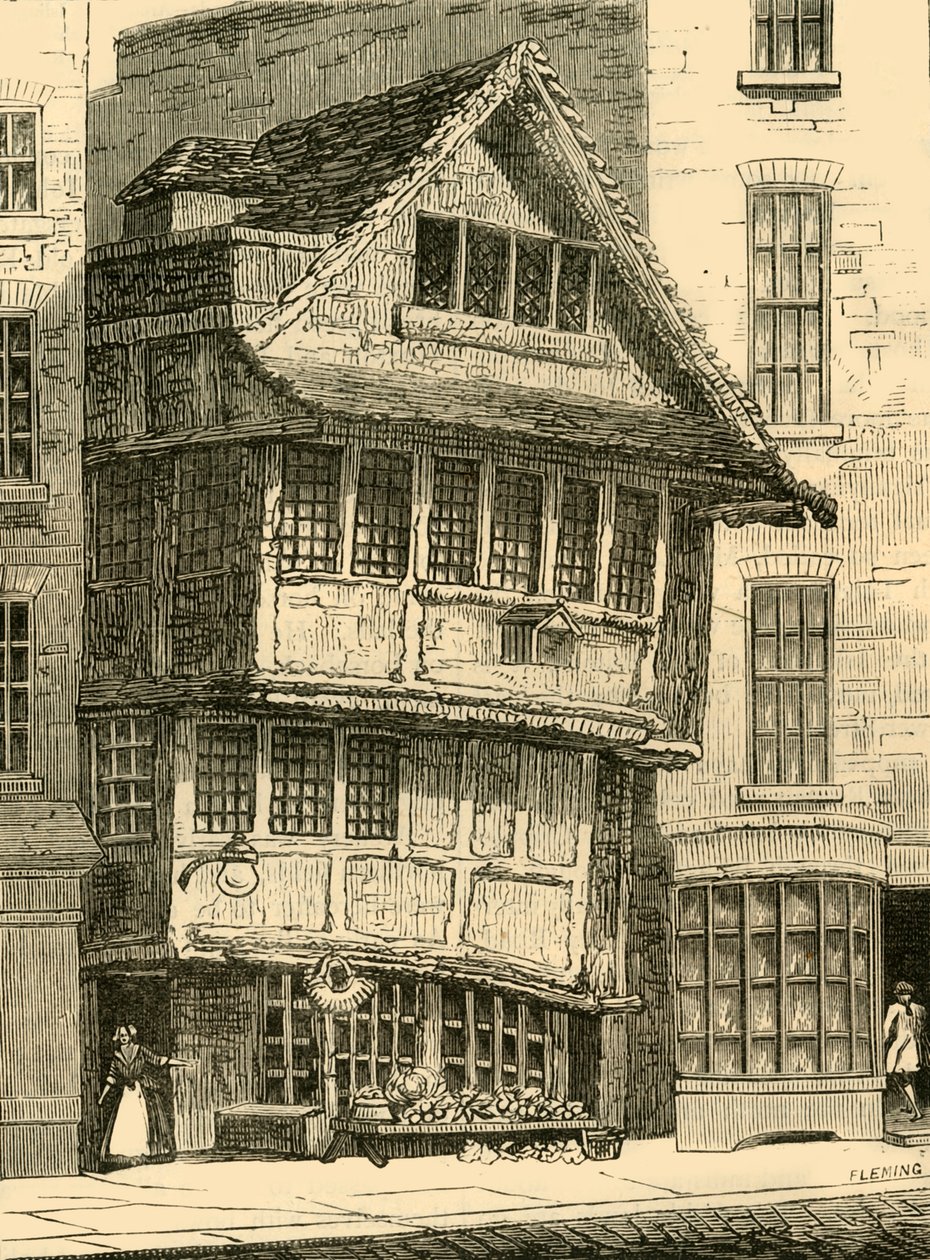 The Old Fountain, in the Minories, 1798, c1872. av Unbekannt