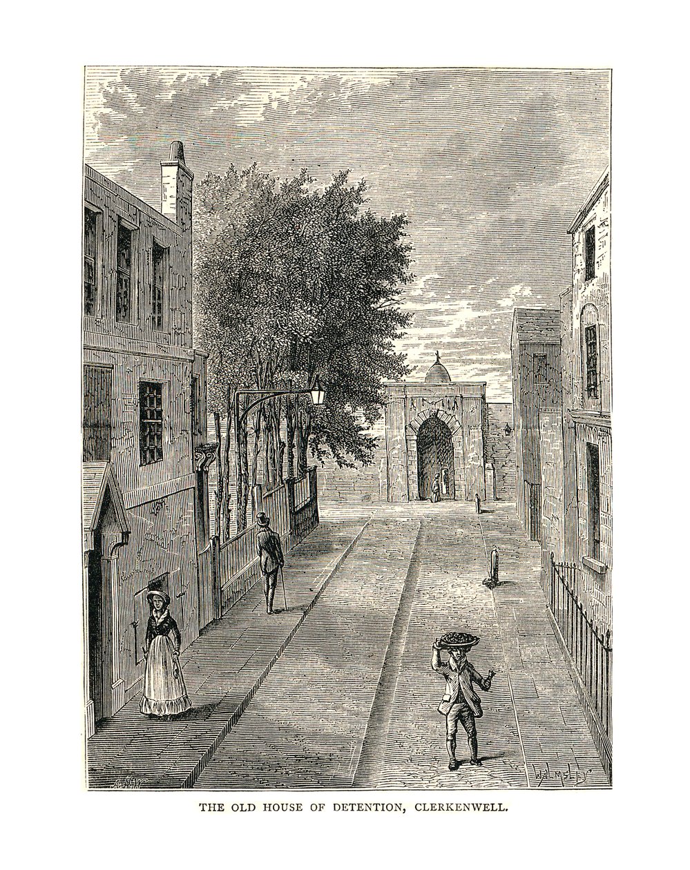 Det gamle interneringshuset, 1878 av Unbekannt