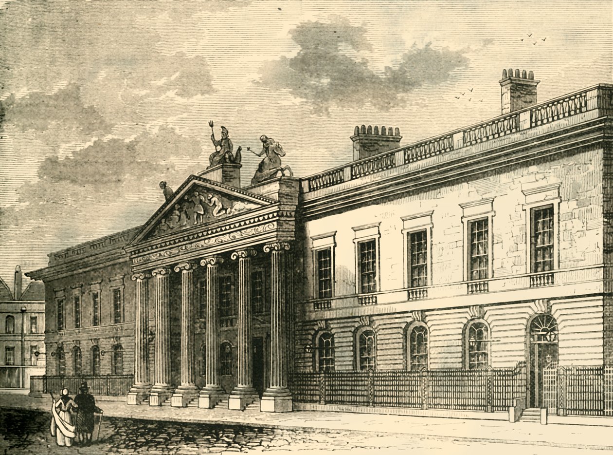 The Old India Office, London 1803, 1890. av Unbekannt