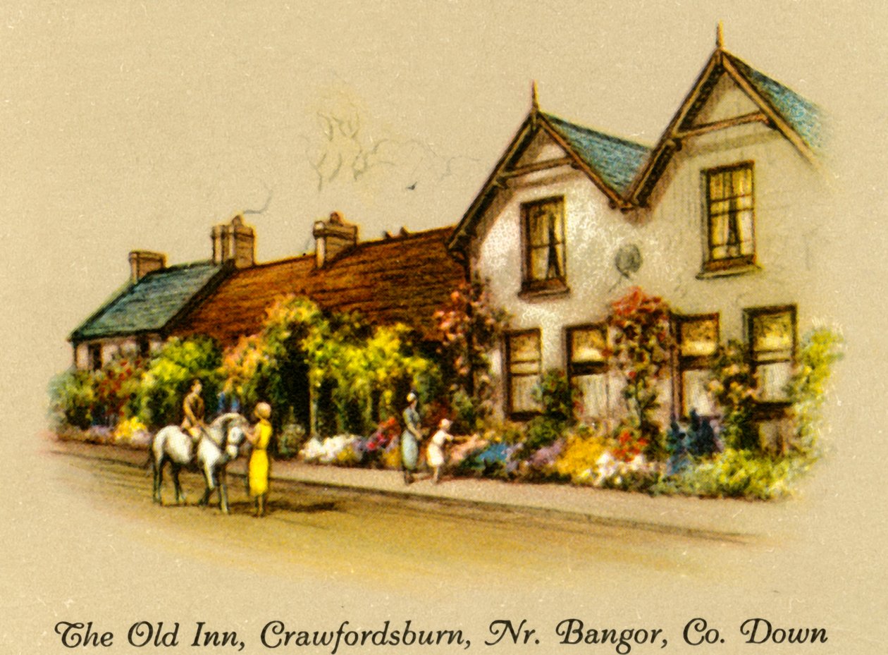 The Old Inn, Crawfordsburn, Nr. Bangor, Co. Down, 1936. av Unbekannt