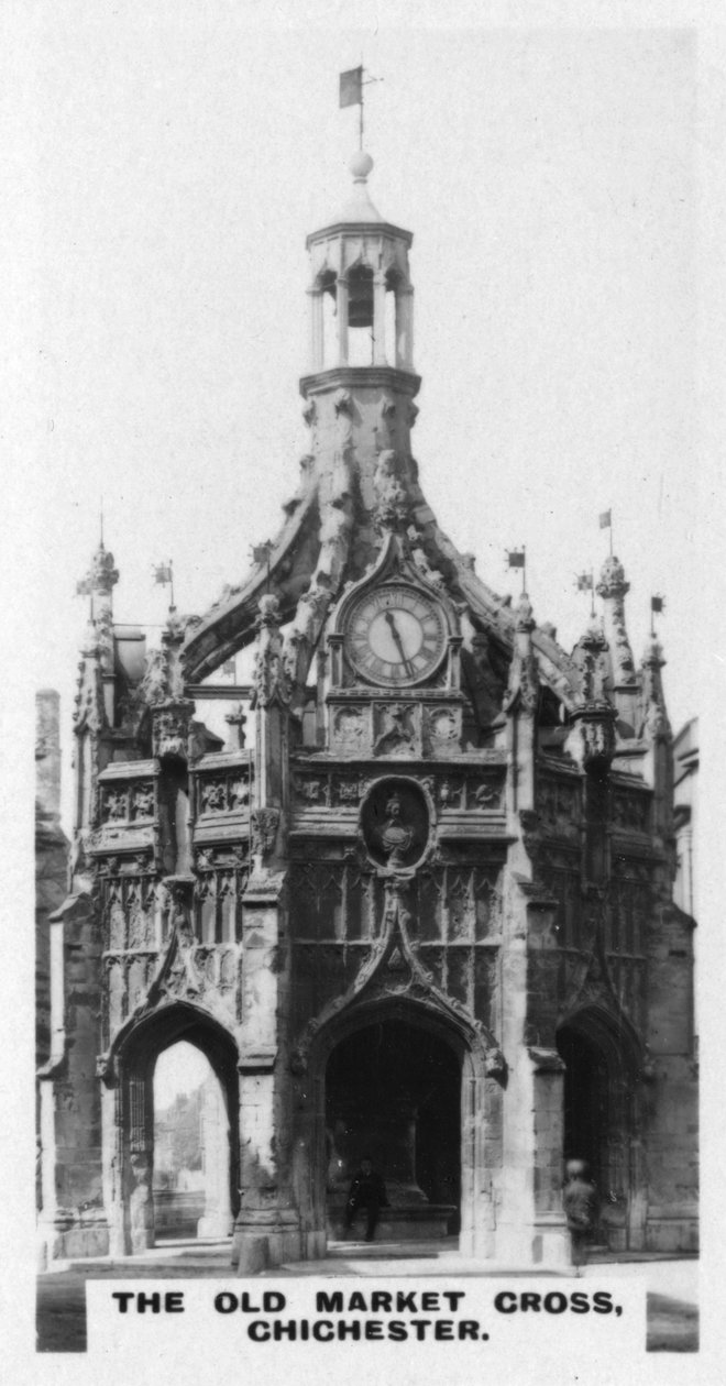 The Old Market Cross, Chichester, West Sussex, 1920-tallet av Unbekannt
