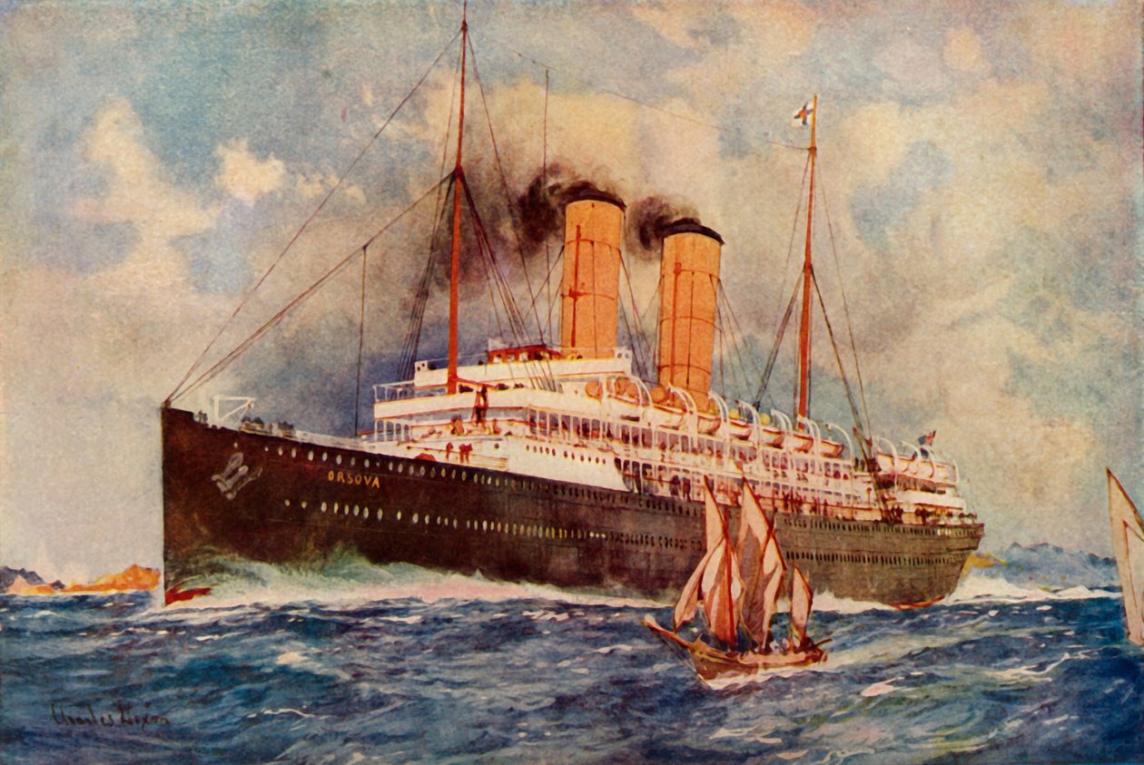 Orsova Orient Line, c1930. av Unbekannt
