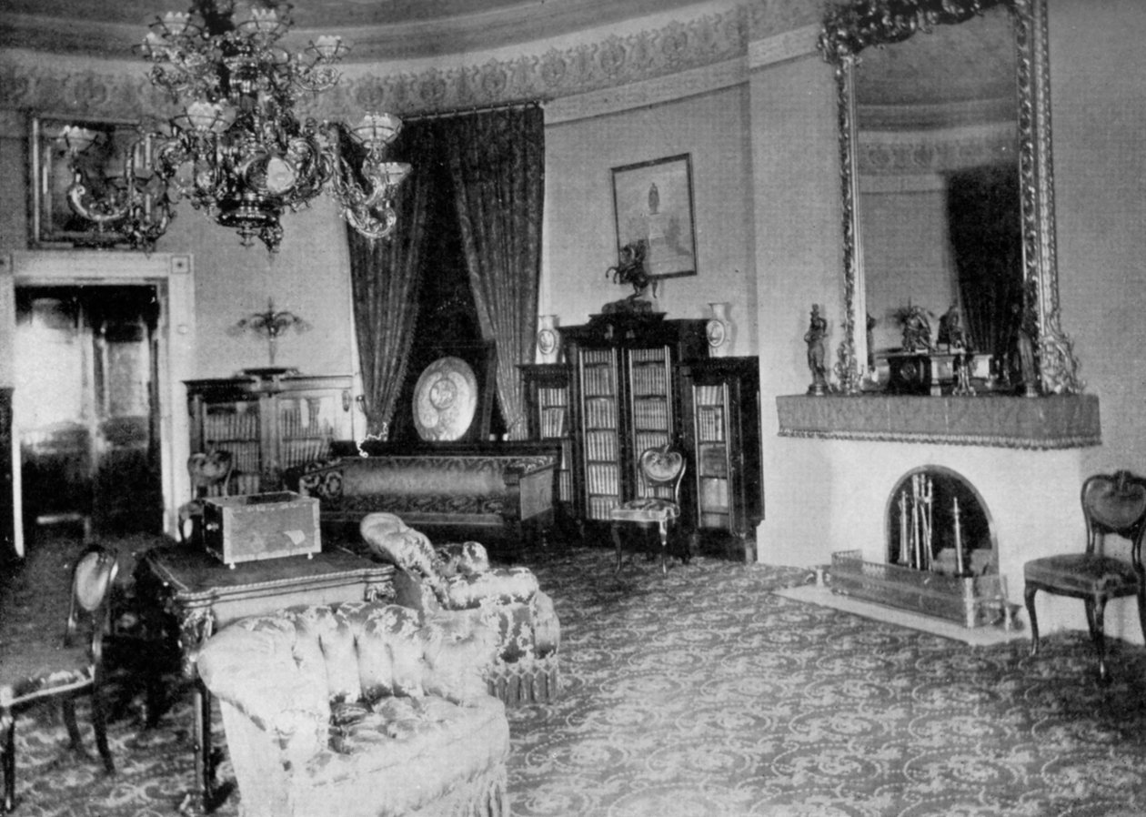 Den ovale stue i Det hvite hus, Washington DC, USA, 1908 av Unbekannt