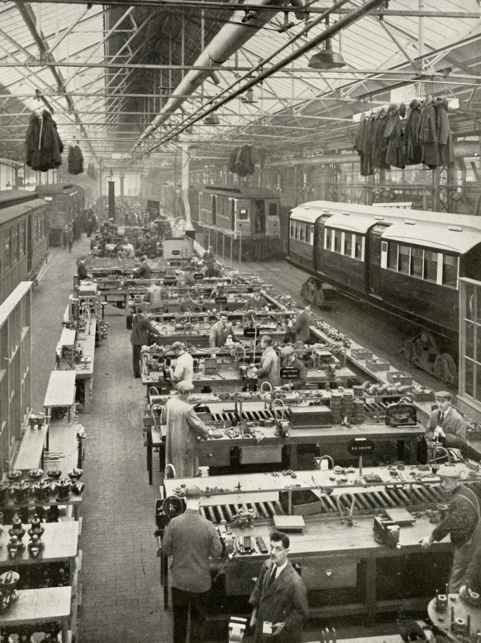 Overhalingen av underjordisk rullende materiell eid av London Passenger Transport, 1935-36. av Unbekannt