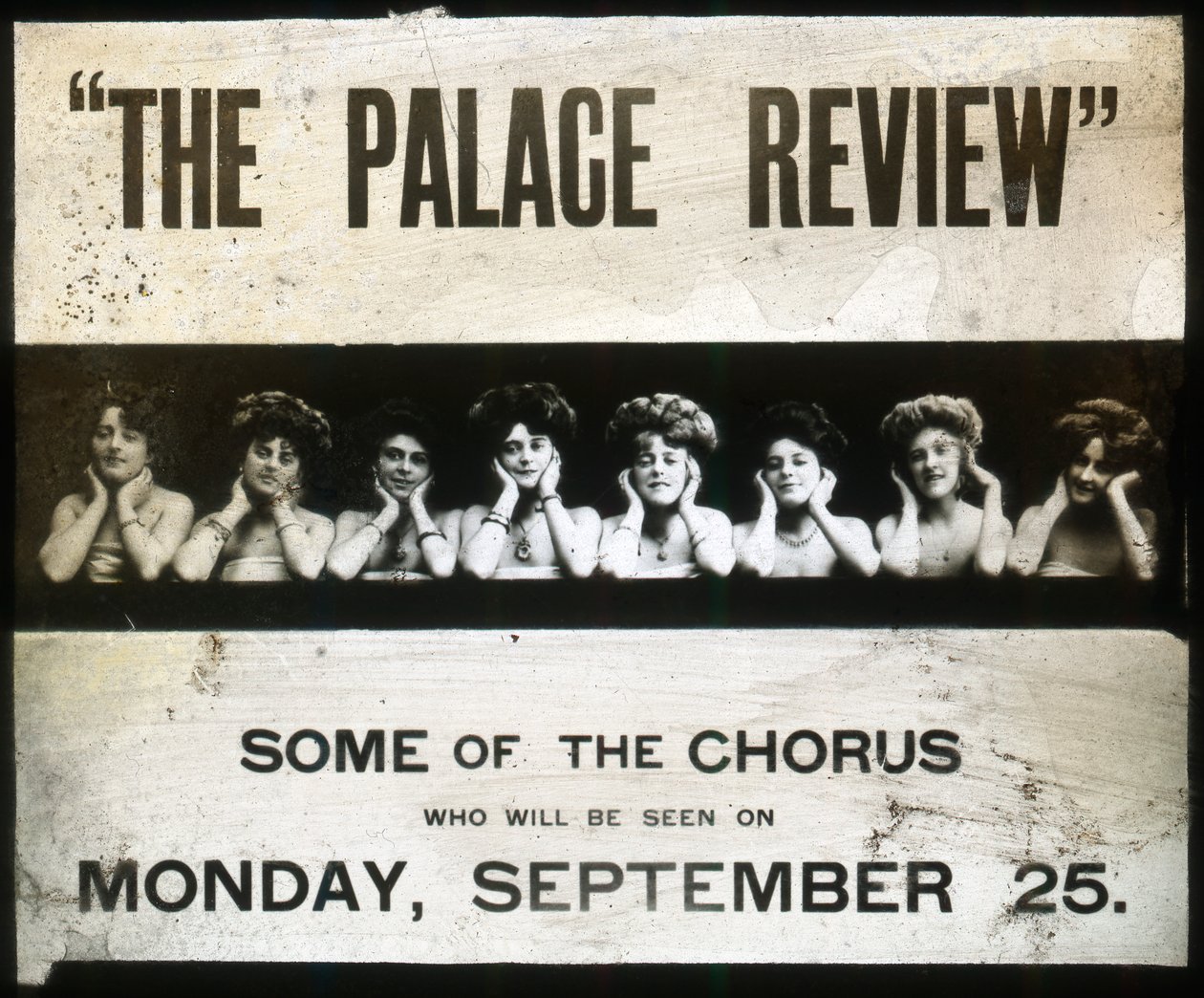The Palace Review, slutten av 1800- eller begynnelsen av 1900-tallet av Unbekannt