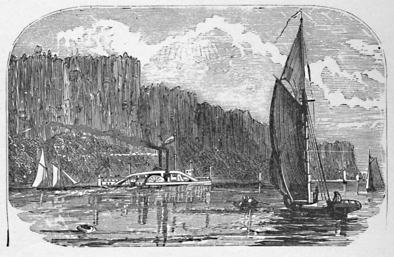 Palisadene, 1883 av Unbekannt