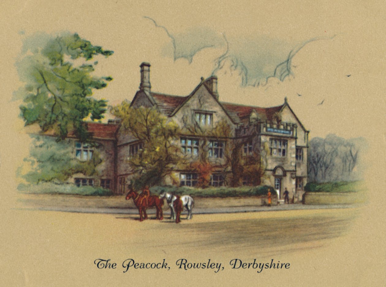 The Peacock, Rowsley, Derbyshire, 1939 av Unbekannt
