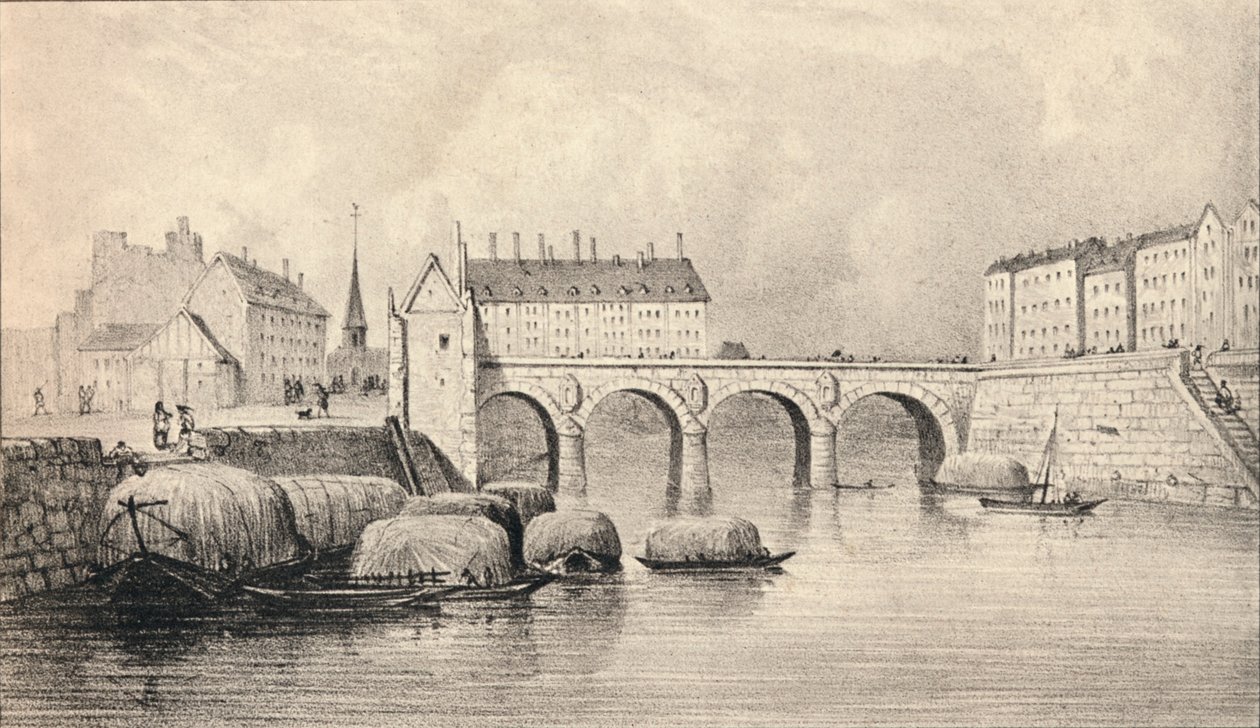 Pont Marie, 1915 av Unbekannt