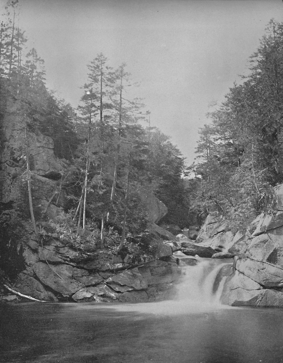 The Pool, Franconia Range, White Mountains, c1897. av Unbekannt