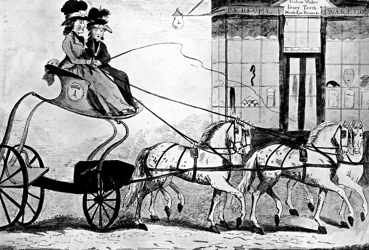 The Portland Place, 1700-tallet av Unbekannt